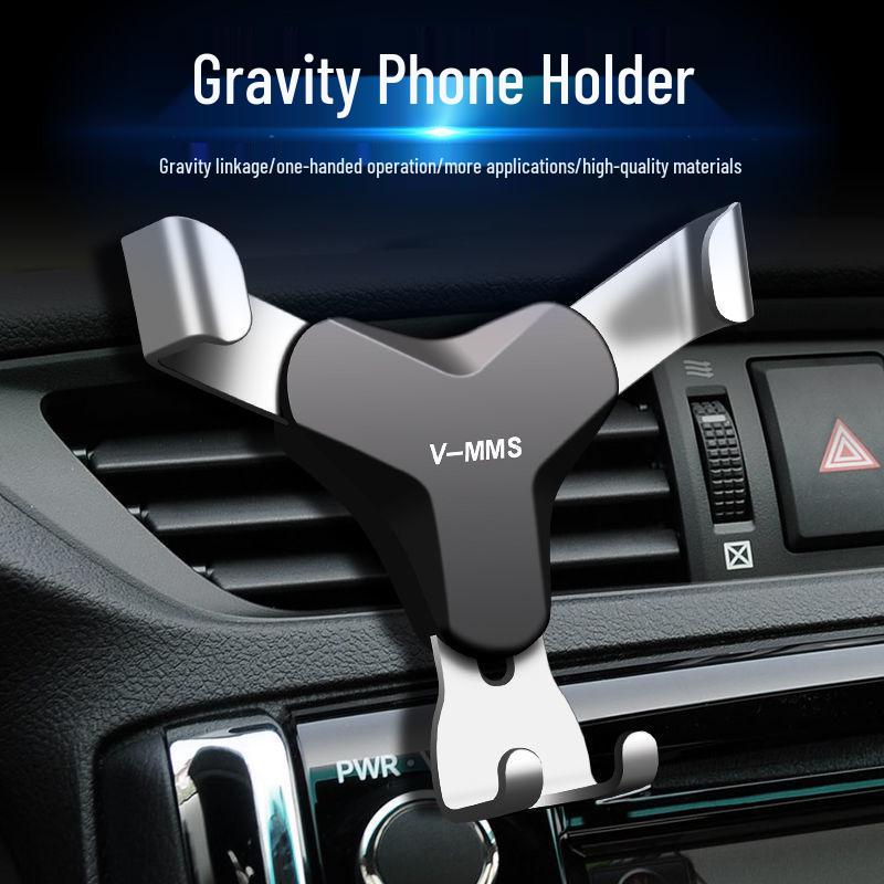 Universal Gravity Sensing Air Vent Phone Holder for Cars