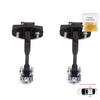 EDP1274-1 2 Pieces Rear Door Hinge Stop Check Strap Limiter for Fiat 500L 351 352 2012-2022 51883509