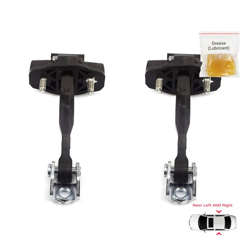 EDP1274-1 2 Pieces Rear Door Hinge Stop Check Strap Limiter for Fiat 500L 351 352 2012-2022 51883509