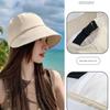 Ponytail Hat Beach Caps Wide Brim Fisherman Cap Foldable Visors Hat