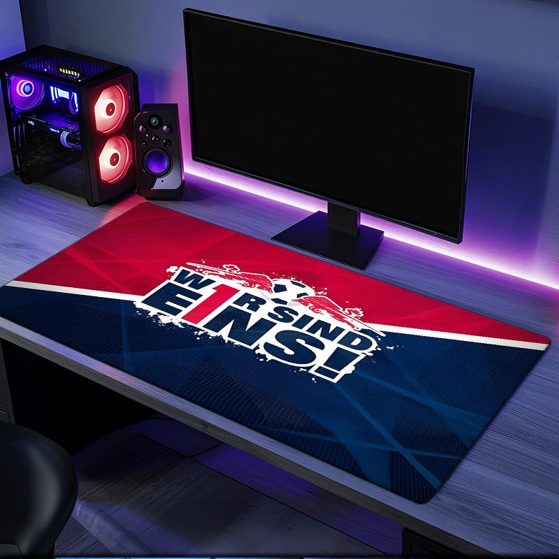Rb FootballCrest Design Mouse Pad, Rubber Base, Mouse Pad for Gamers and Office Use, Gaming Desk , Easy To Clean Mat Christmas fan gifts