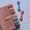 2 magnetische Lesezeichen im Vintage-Stil, Kunstleder, magnetische Buchmarkierung, Kabel-Organizer für Buchliebhaber, Lehrer, Studenten