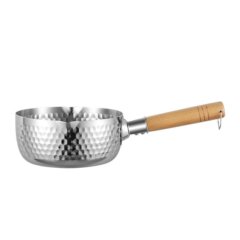 

Yoshida Craftsman Dual Spout 430 Stainless Steel Frying Pan