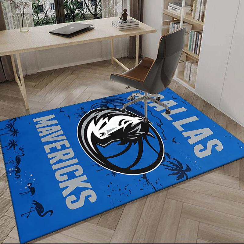 MAVERICKS LOGO Carpet, Kitchen Rugs, Yoga Mat, Non-Slip Mats, Rug for Bathroom, Living Room Bedroom, Camping Rugs Christmas Gift