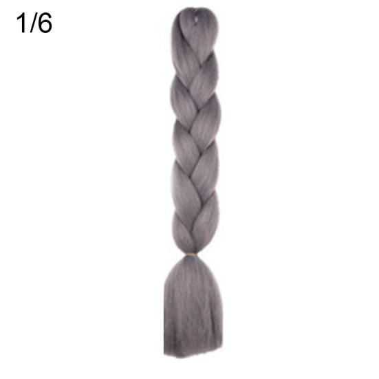 

Женские Jumbo вязание крючком плетение Ombre Color Синтетические наращивания волос Kanekalon