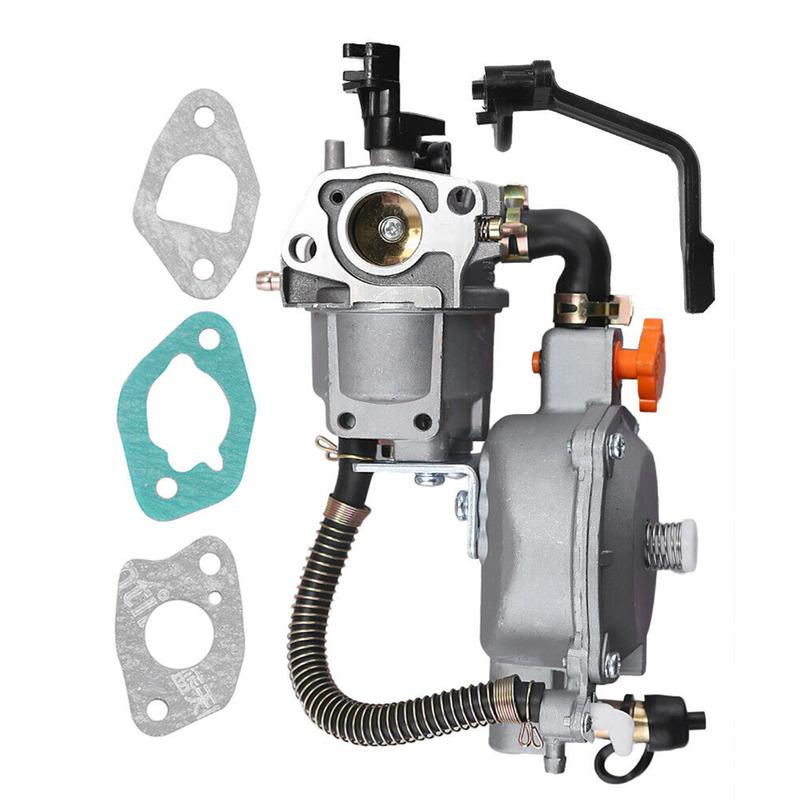 Dual Fuel Carburetor For GX200 160F 168F 170F Generator LPG- Conversion Kit 6.5HP 3500W Gasoline- Engine Parts Accessories