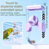 350ml Parrot Drinking Kettle Secure Mounting Pet Bird Water Bottle Bird Drinker  Cockatiel