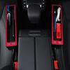 Car Seat Gap Filler Multifunctional Auto Seat Crevice Filler With 2 USB Charging Ports Reusable Console Side Pocket Organizer