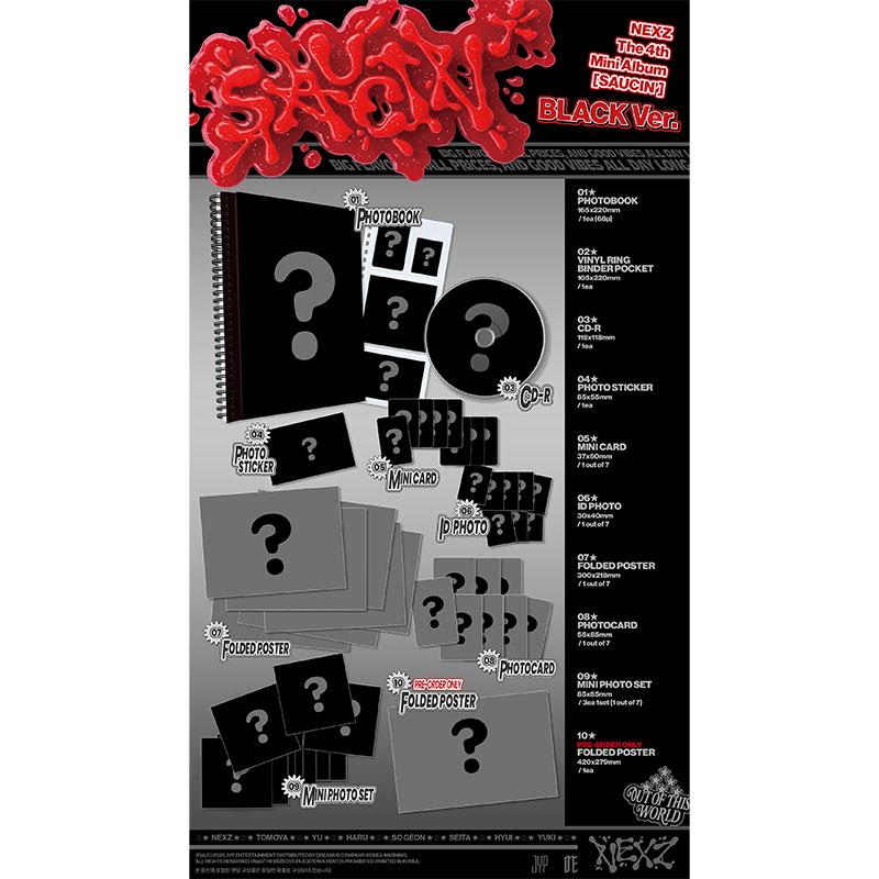 [Pre-order] NEXZ - 4TH MINI ALBUM [SAUCIN] STANDARD Ver. (Online Benefit)