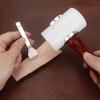 1pcs Professional Leather Carving Hammer, Wooden Handle Punching Hammer, DIY Leathercraft Punch Mallet,  Manual Hand Hammer Tool