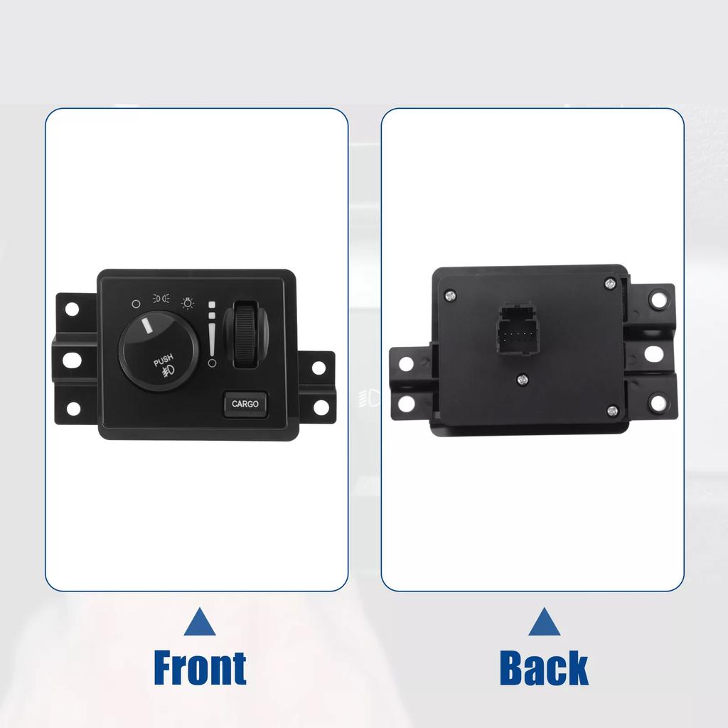Automotive Dashboard Lighting Control Switch 56049637AC 56049637AD SW5317 Suitable for 1500 2500 3500 4500 5500 HLS1349