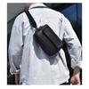 Bolso de Hombro para Hombre Gran Capacidad PU Portátil Cruzado Antisalpicaduras Función Negocios Ocio