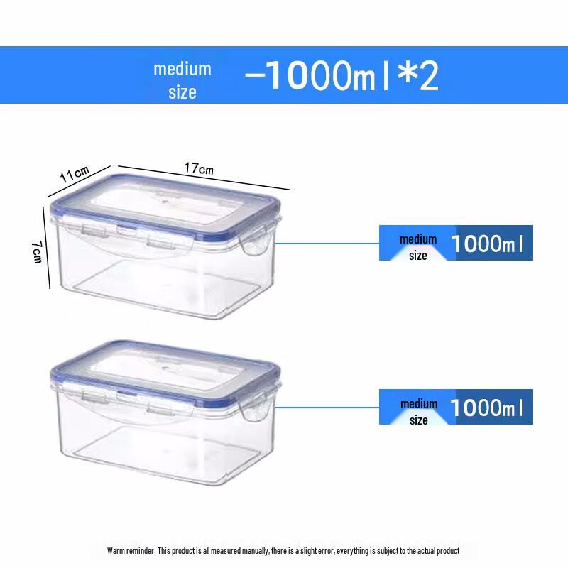 Zhaoran Transparent Plastic Food Storage Containers