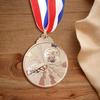 Soccer Medals Metal Winner Medals with Neck Ribbon Zinc Alloy Football Medals Sports Medals for Sports Competitions Celebration