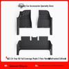 2024 Tesla Model 3 Full Coverage TPE Floor Mats - Front & Rear Trunk Coverage (6D Refresh Edition)
