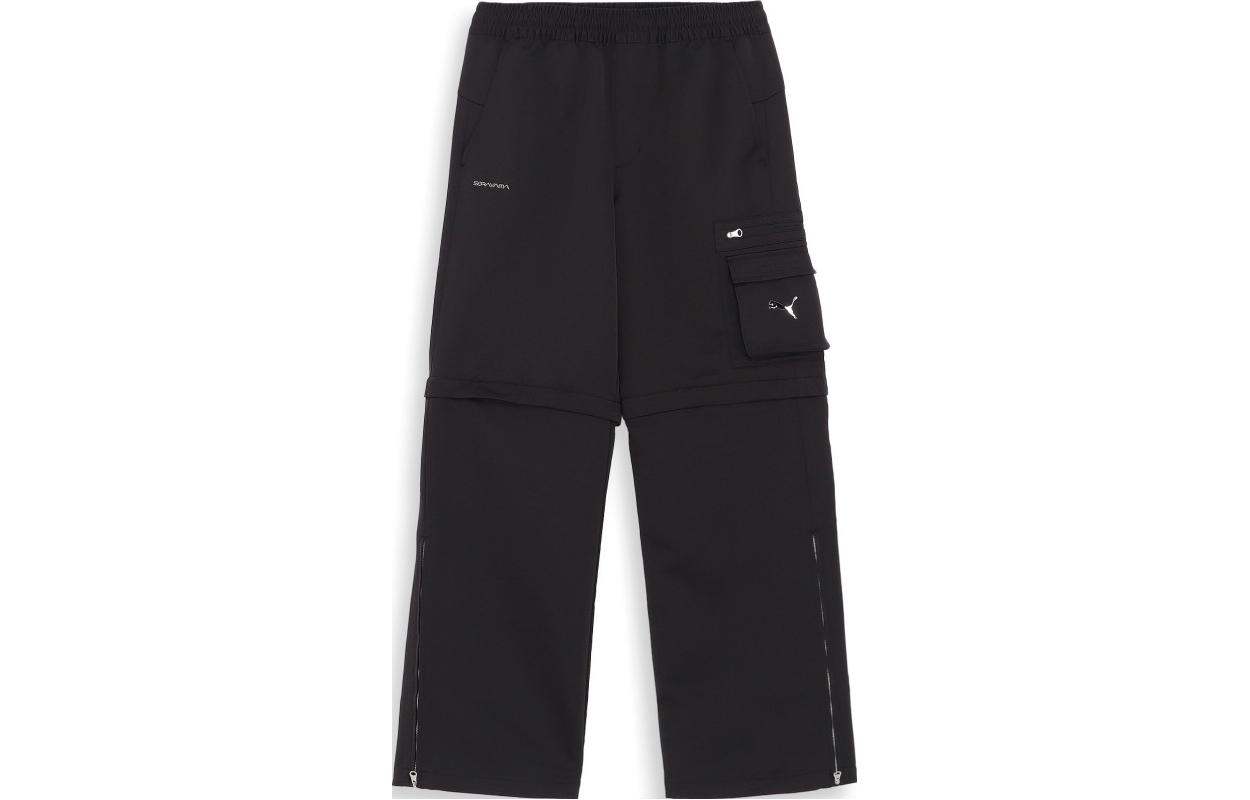 PUMA SORAYAMA Casual Pants Men s Black Moderate Cargo Pants 622607-01 XL