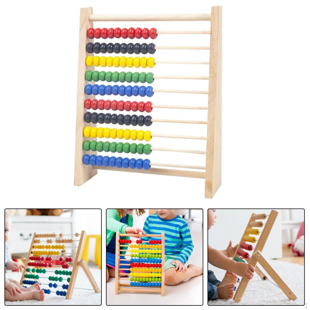 Abacus Beads Counting Toy Addition And Subtraction Math Educational Toys Boys