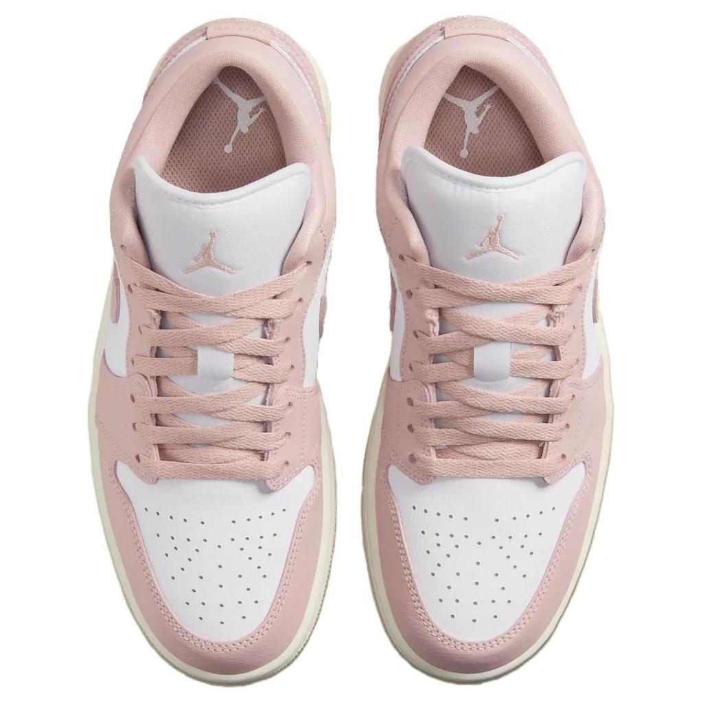 Air Jordan 1 Low Różowy Oxford Damskie Sneakersy Biały Żagiel DC0774-162