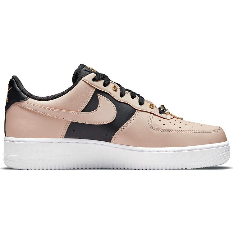 Nike Air Force 1 07 Premium Particle Beige Herren Sneaker Braun Schwarz Weiß DA8571-200
