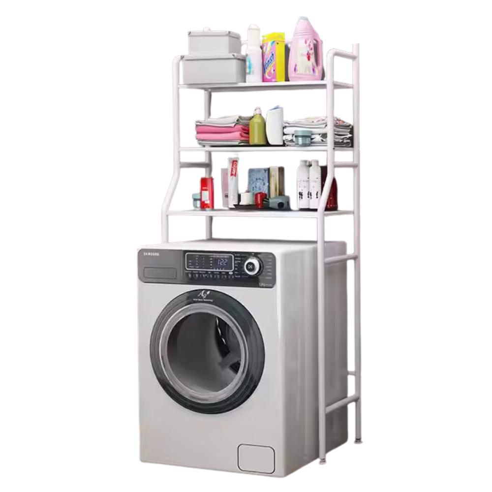 Shelf above the toilet, washing machine, toilet stand, bathroom metal cabinet