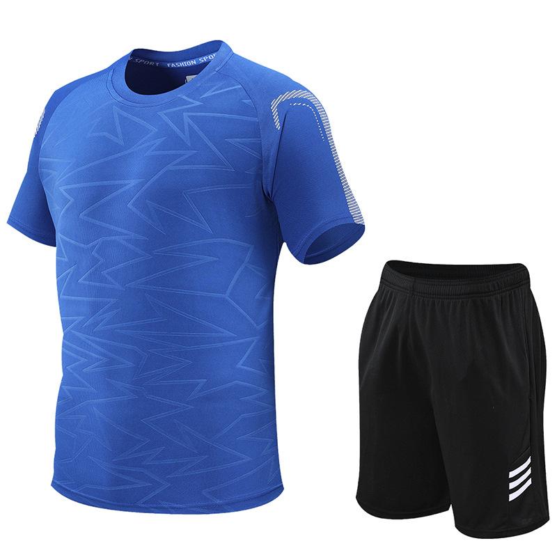 Men 'S Running Fitness Suit Casual Sportswear Two -Piece Set