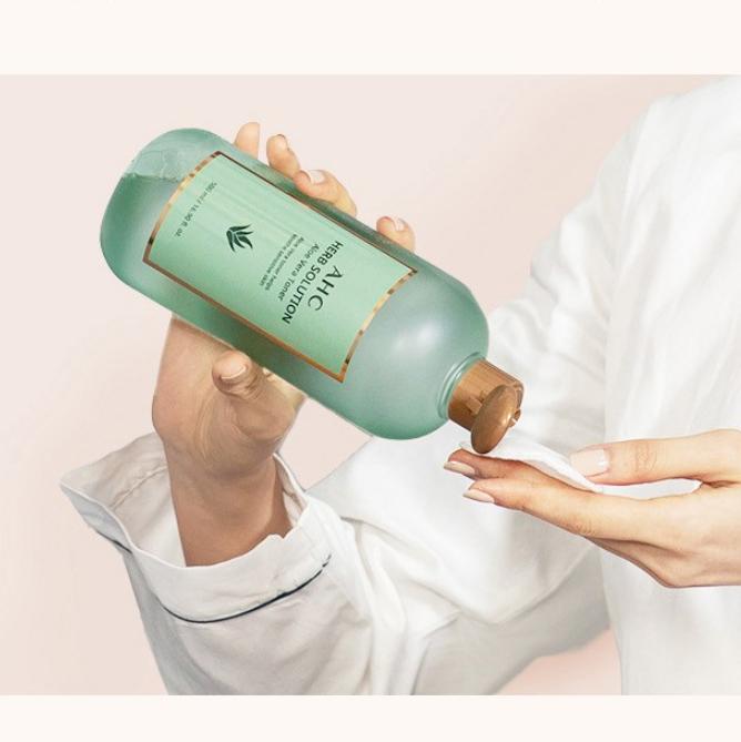 AHC Herb Solution Lemon Toner 500ml | Brightening & Refreshing Formula