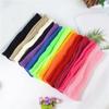Long Fingerless Gloves Knitted Arm Sleeves Stretchy Arm Cover Thumb Hole Mittens