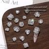 Zircon Rhinestone Nail Art – Blindingly Shiny, Handmade Long Right Angle Rhinestone Ball Pigeon Egg Decoration