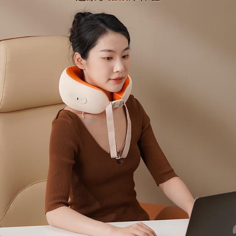 

HEZHENG U-Shaped Neck Massager with Heat and Kneading CN plug (adapter included)