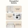 Cordless Mini Laundry Machine Rechargeable Electric Washing Cup  Camping