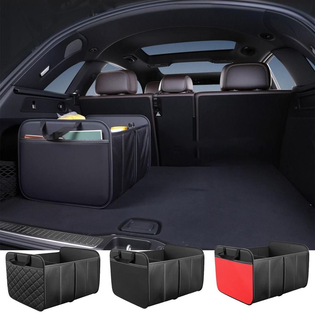 Trunk Organizer For SUV Foldable Waterproof Large Capacity Large Cargo Car Storage Organizer For Truck RV Sedan Automotive Home