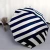 1pc Nautical Stripes Automatic Open/Close Umbrella with One Touch Button,, Windproof Design   Lightweight Portable Umbrella for Women & Men6093