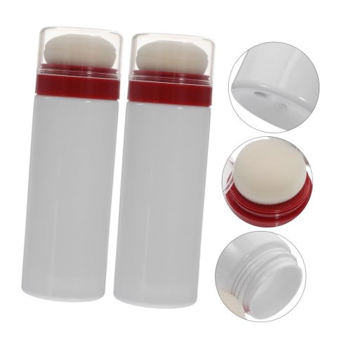 ERINGOGO Travel Baby Powder Container, Portable Powder Puff Bottle, Convenient for Diaper Changes and Travel, Also Great for Talcum Powder Storage