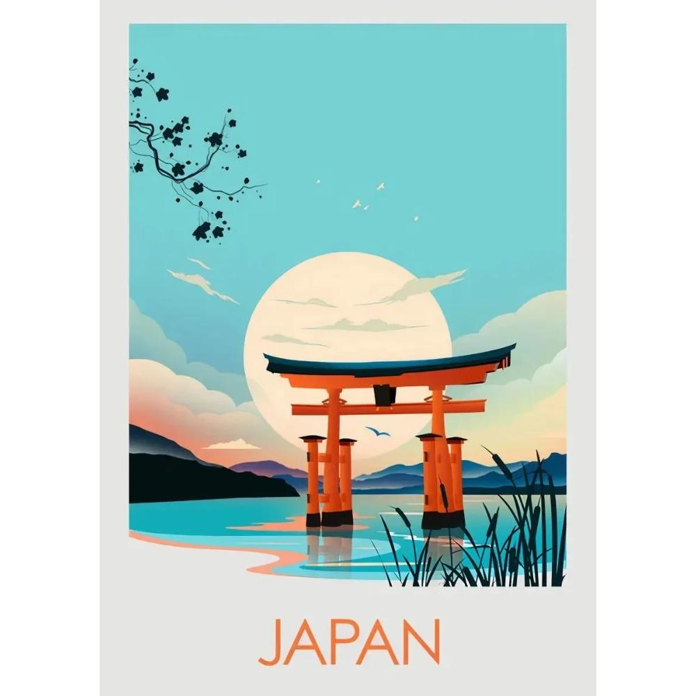 Dipinti su Tela d'Arte Giapponese Vintage Stampa Poster Yayoi Kusama Katsushika Hokusai Arte da Parete Immagine HD per Soggiorno Decorazione Casa