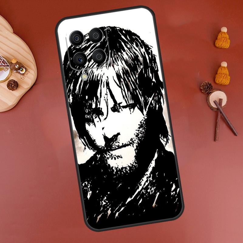 Daryl Dixon Wings Zombie Case For Samsung Galaxy M35 M55 M15 M32 M16 M36 M56 M54 M23 M20 M52 M34 M14 M11 M31 M13 M53