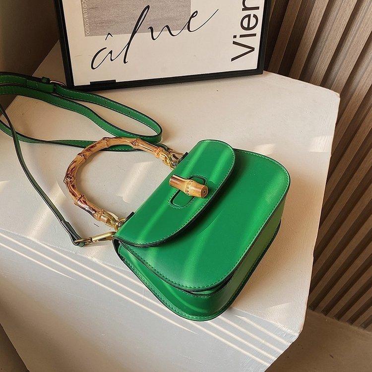 Designer Bamboo Handle Women Handbag Luxury Designer Crossbody Bags For Women High Quality Shoulder Bag Purse Female
