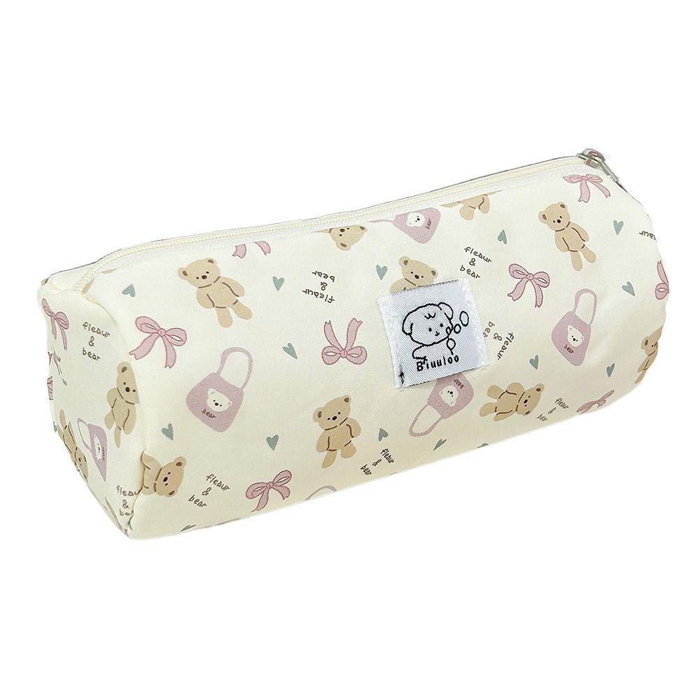 Little Bear Pen Bag Portable Stationery Storage Bag New Pencil Case Back To School