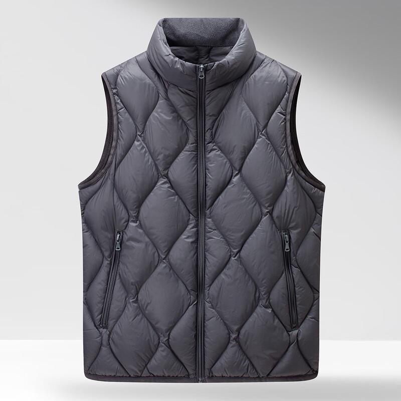 Men's Stand Collar Down Vest