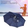 2PCS Folding Umbrella Hat Anti UV Sun Protection Outdoor Raining Tackle for Camping Hiking