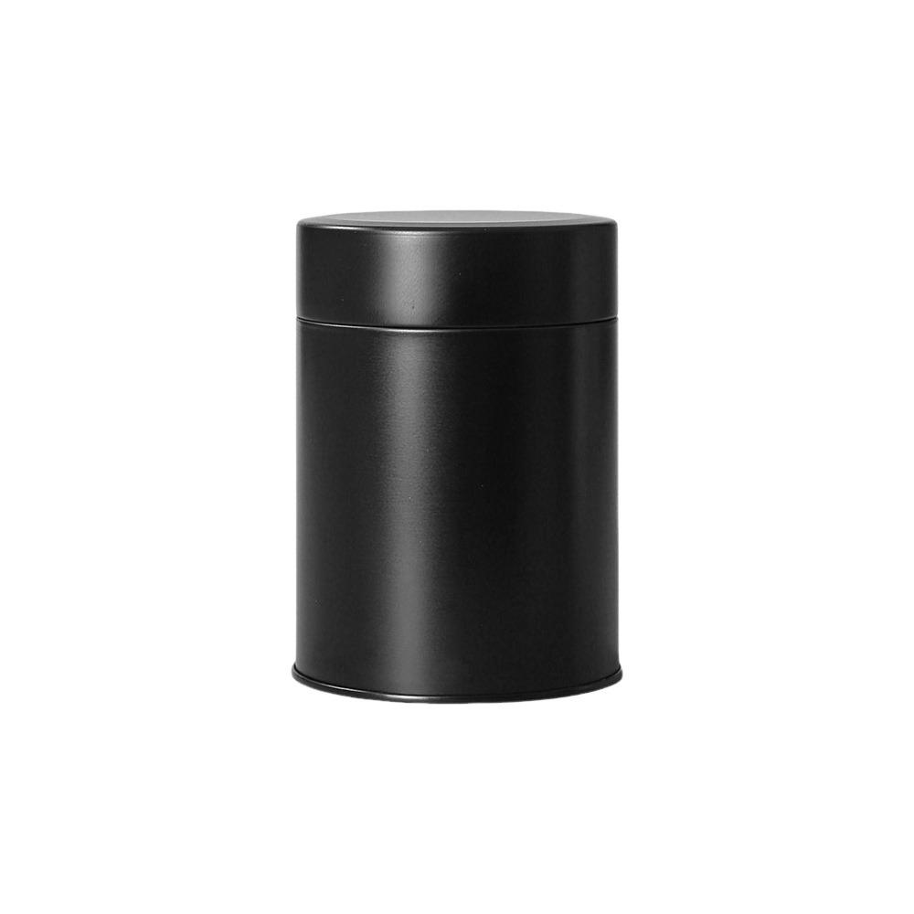 Hiqh Quality Tinplate Tea Tin Large Capacity Round Sealed Tea Can Moisture-proof Tea Jar for Home&Travel