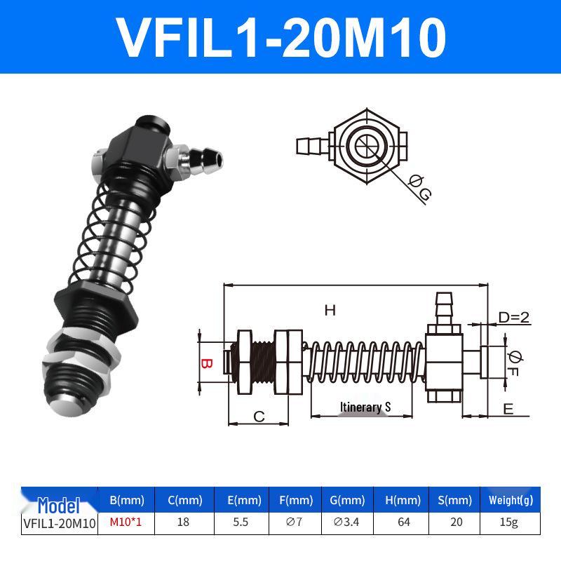 Leidun VFIL1EINS High-Precision Robotic Arm Vacuum Suction Cup Base Accessory