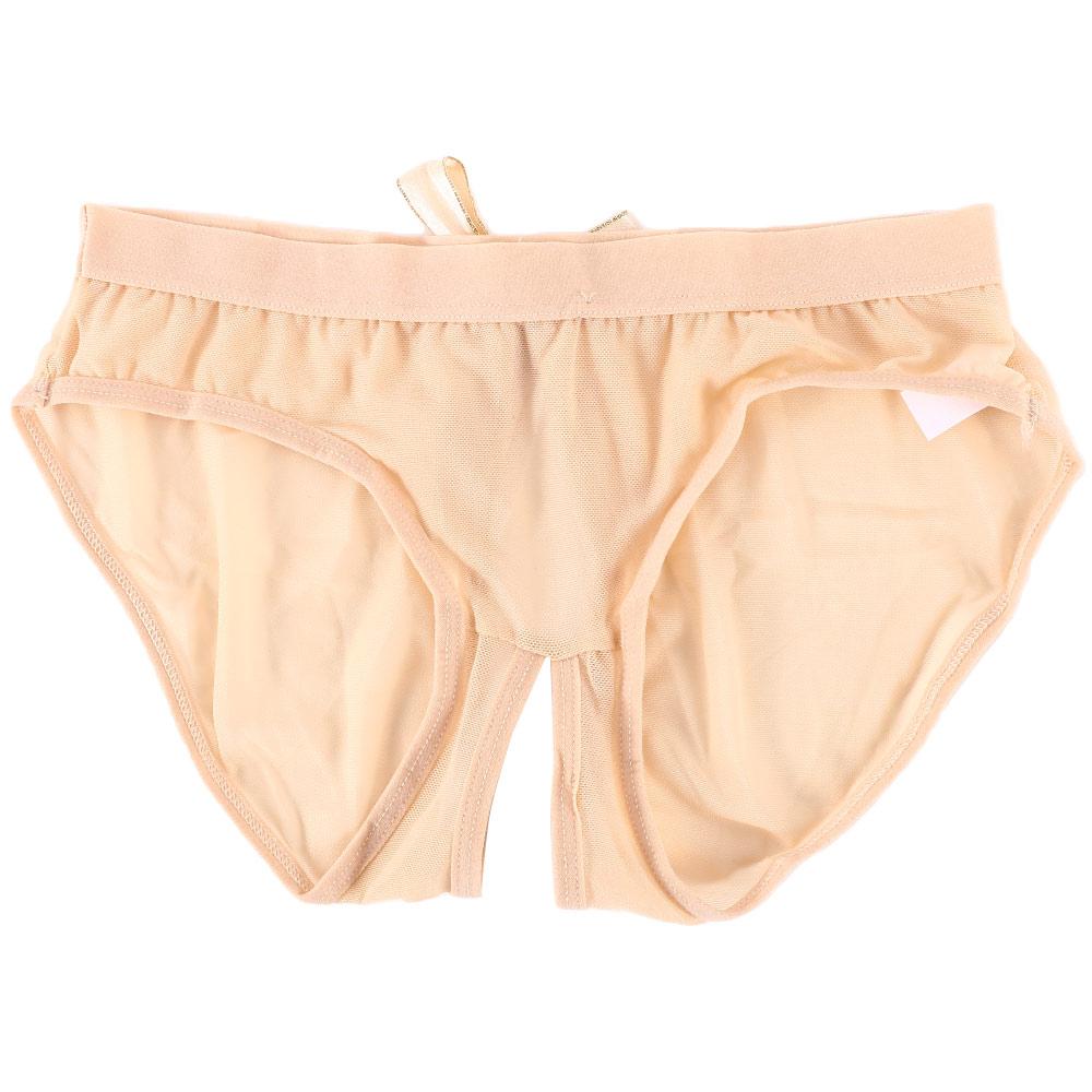 Women Seamless Mesh Panties Thongs Lingerie Briefs