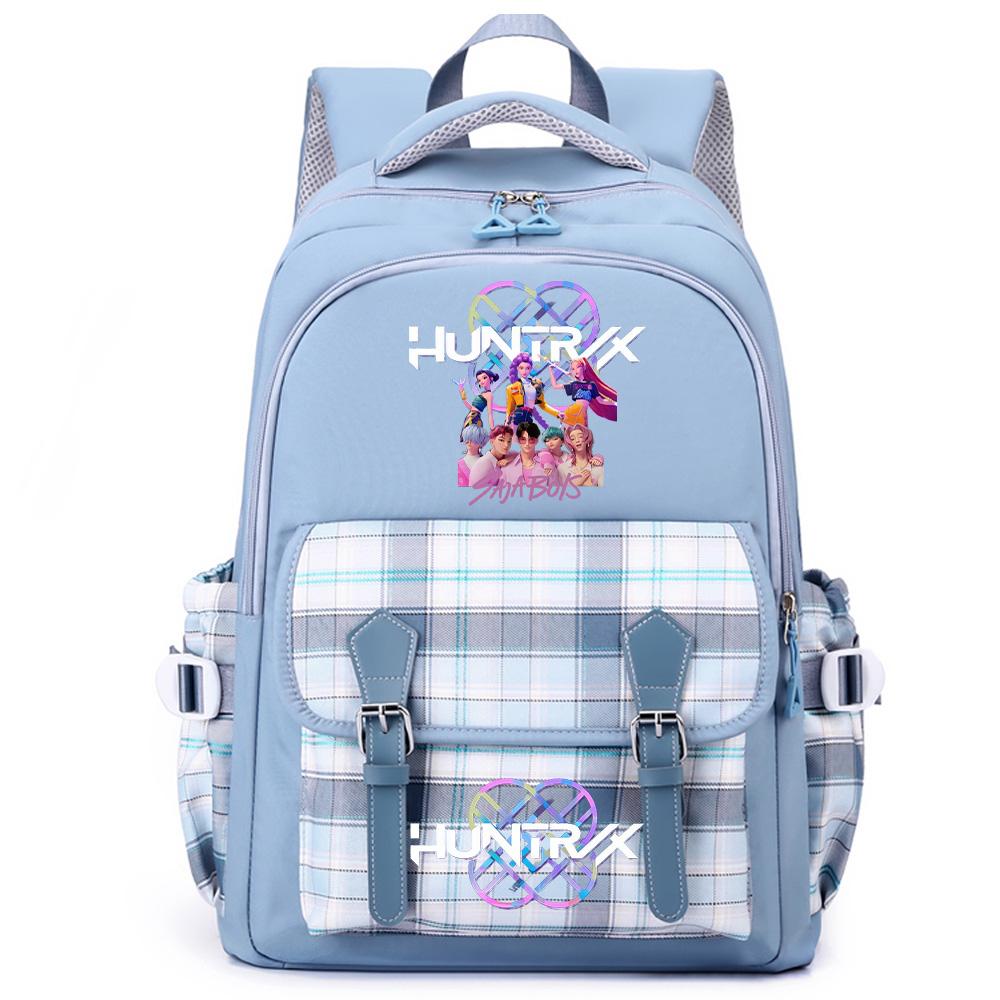 Anime Cartoon K-Pop Printed Large Capacity Backpack for Teenger Student Girl Boy Schoolbag Bookbag Women Waterproof Travel Bag Kid Gift Mochila
