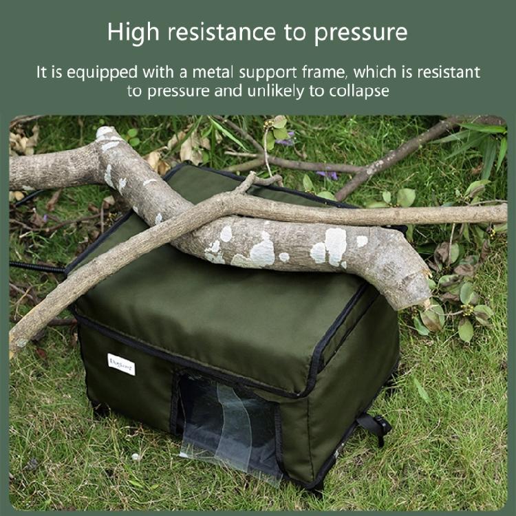 Warm Electric Warming Pet Bed Outdoor Insulated Puss Nest Safety Escape Exit Moisture-Proof For Porch Garden
