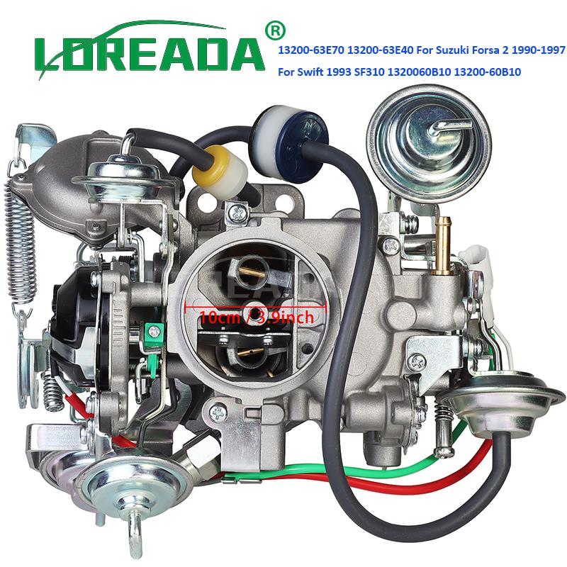 Карбюратор в сборе усиленный Carb Assy 13200-63E70 13200-63E40 Для Suzuki Forsa 2 1990-1997 Для Swift 1993 SF310 1320060B10 13200-60B10