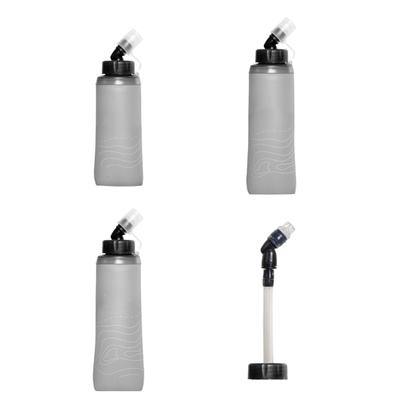 Soft Flask Water Bottles Running Hydrations Water Bottle Handheld Folding Hydrations Pack for Hiking Cycling Climbing