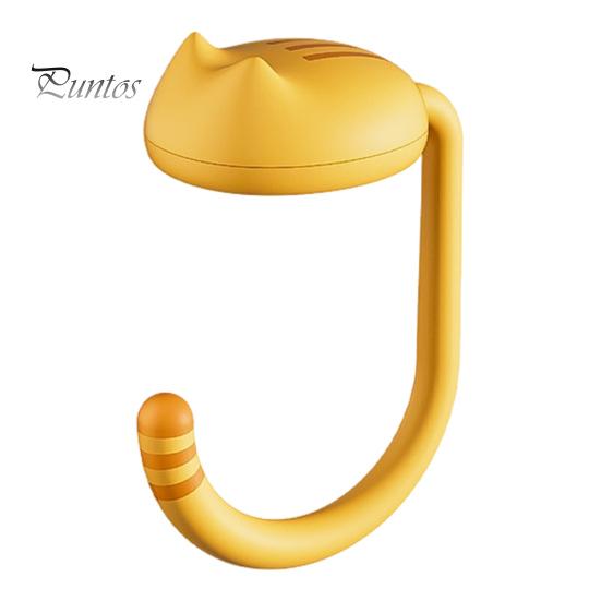 

1/2шт крючки для стола вешалки для сумок забавный дизайн кота прочные несущие нагрузку простые в установке держатели для сумок крючки для сумок на столе 1pc жёлтый