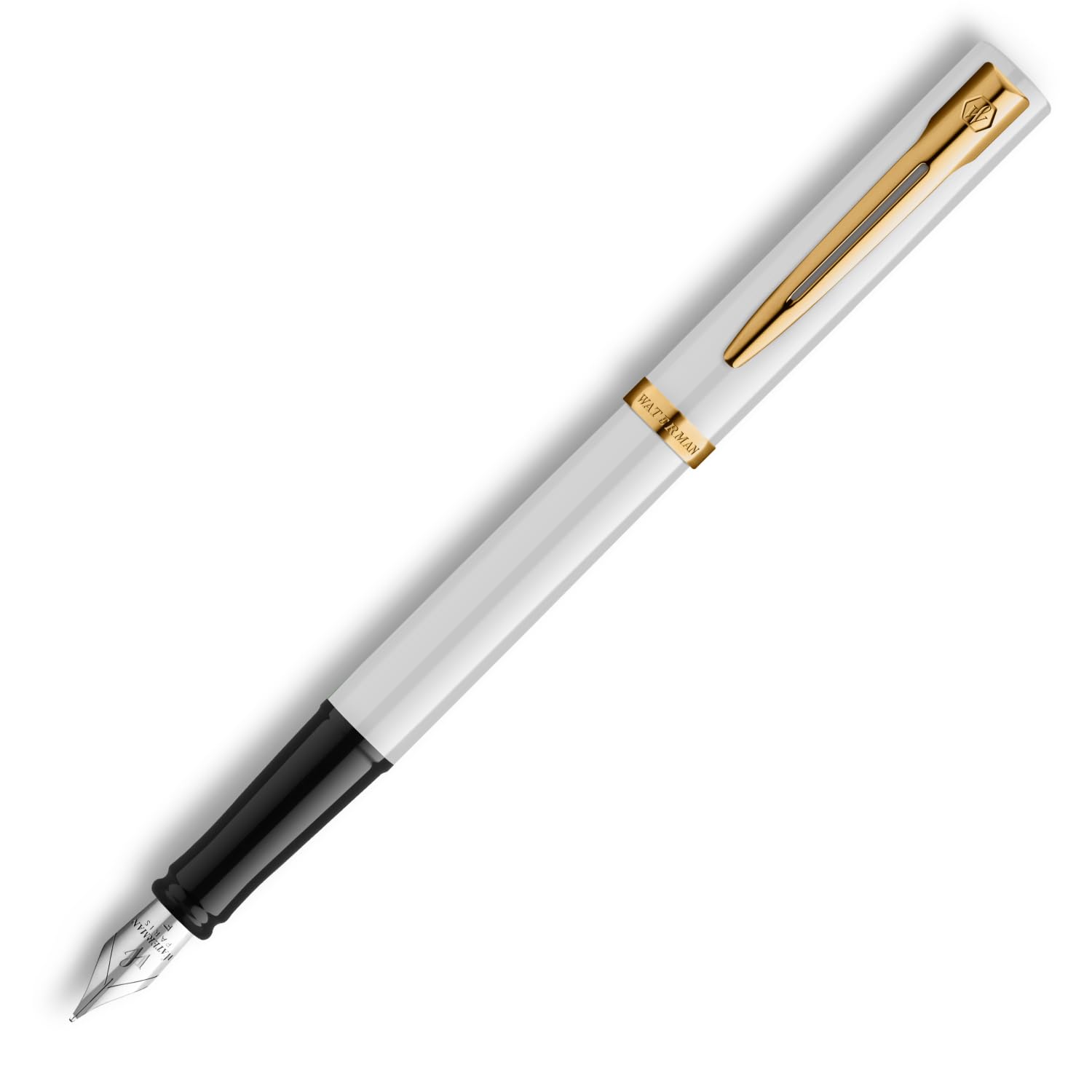 

WATERMAN Impression White GT Перьевая Ручка Fine Подарок Роскошная 2225545 Ручка, Перо, В Коробке, Подарок, белый