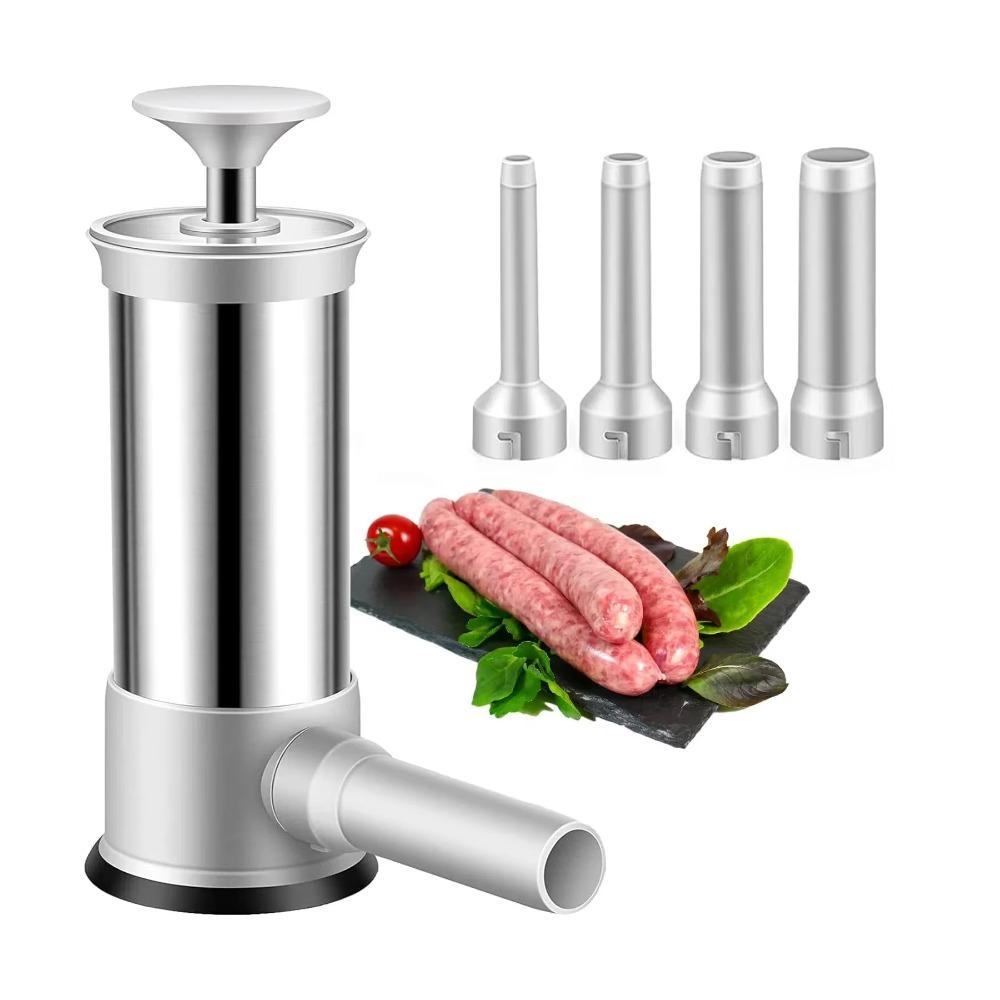 Manual Sausage Stuffer Press Type Meat Ball Mold Kitchen Gadgets Sausage Maker Rural