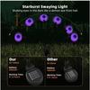 6/8 LED Spooky Eyeball Design with Glowing Green Lights Garden Halloween Decor for Lawn, Patio Outdoor Waterproof Red Lights